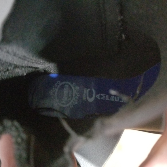 Jeffrey Campbell Black Rubber Rain Boots Size 9 - Picture 5 of 5